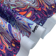 Quilting Cotton - Psychedelic Water Colour Print