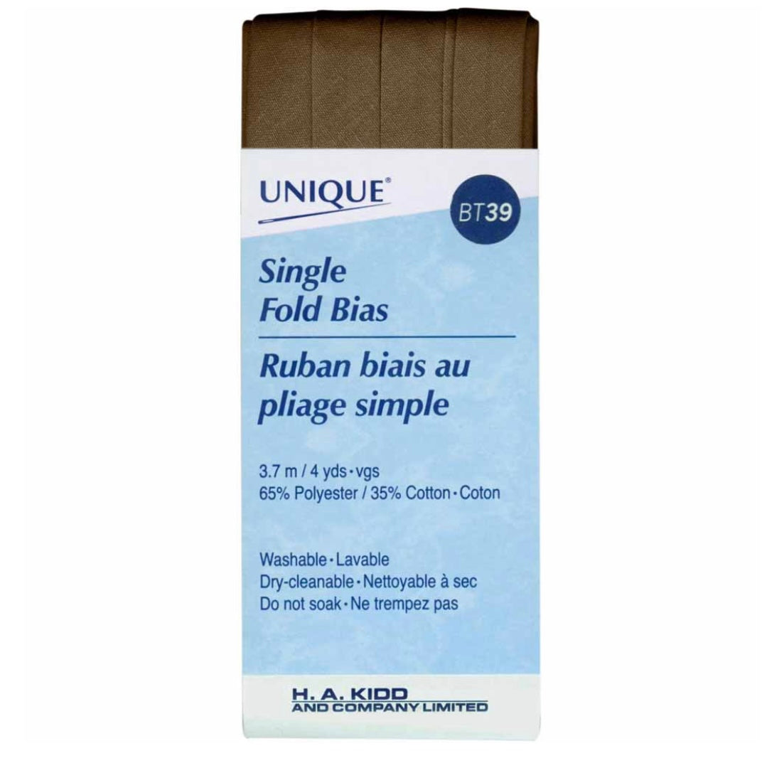 Single Fold Bias Tape - 12mm x 3.7m