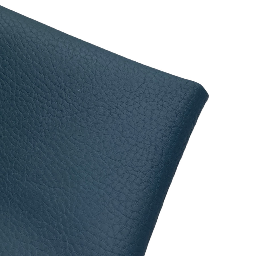 Faux Leather Vinyl - 55” - Steel Blue