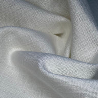 Crosshatch Cotton/Linen Upholstery - 12oz - White