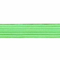Braided Elastic - 11mm - By the Yard - Bright Green