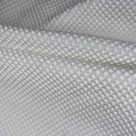 Waffle Weave Cotton - Unwashed - 44” - White