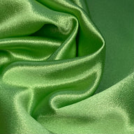 Polyester Crepe Back Satin - 58” - Lime Green