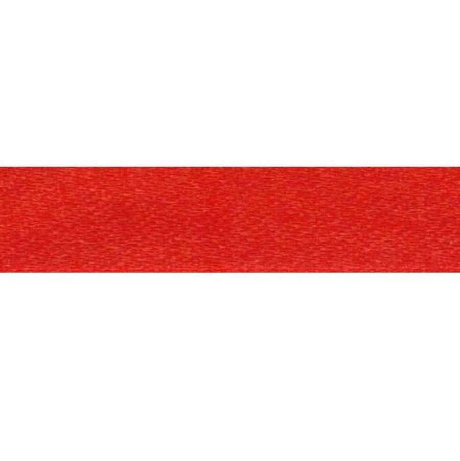 Double Sided Satin Ribbon - 6mm x 4m - Red