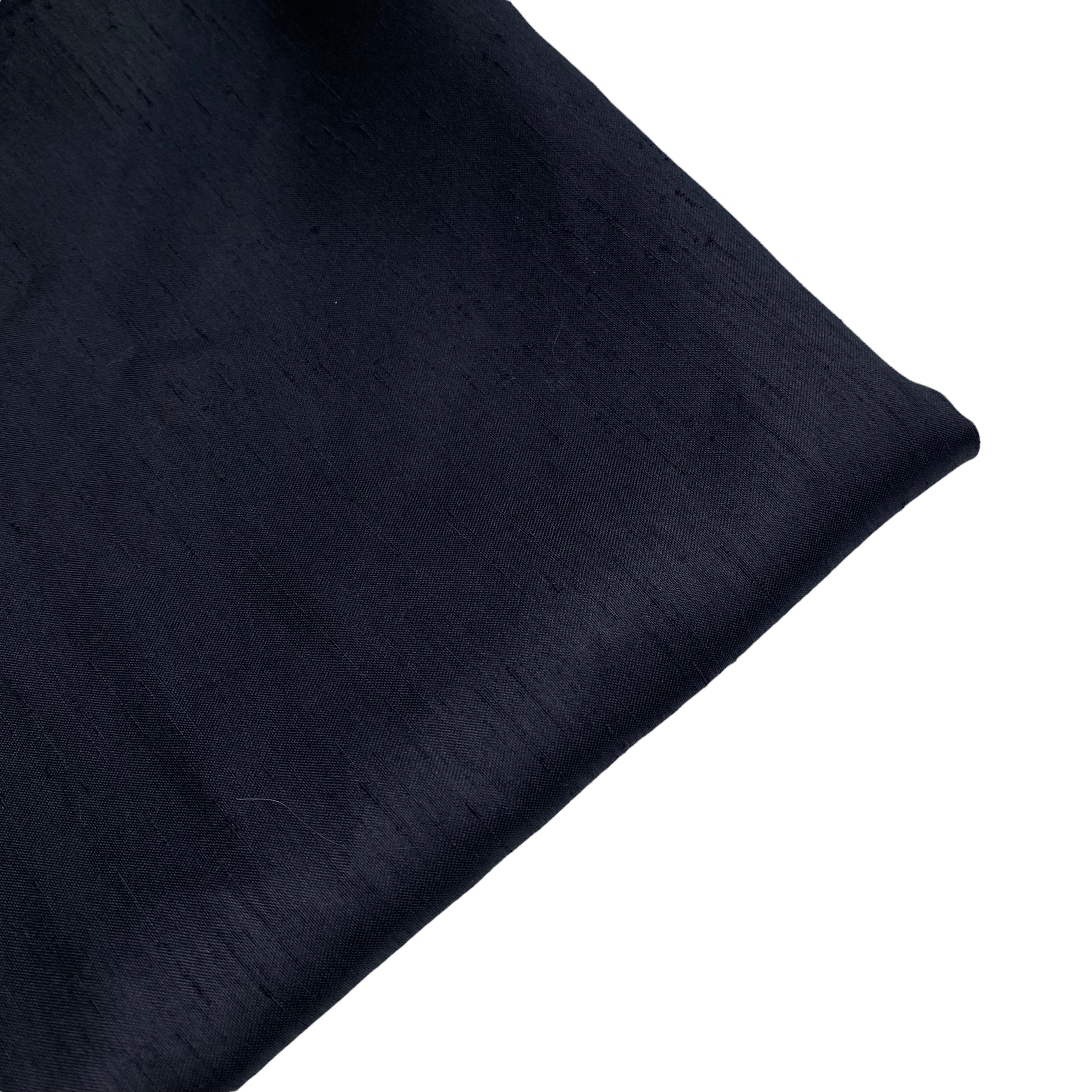 Polyester Shantung Satin - 58” - Black