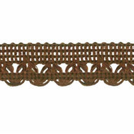 Knit Scroll - 13mm - By the Yard - Black