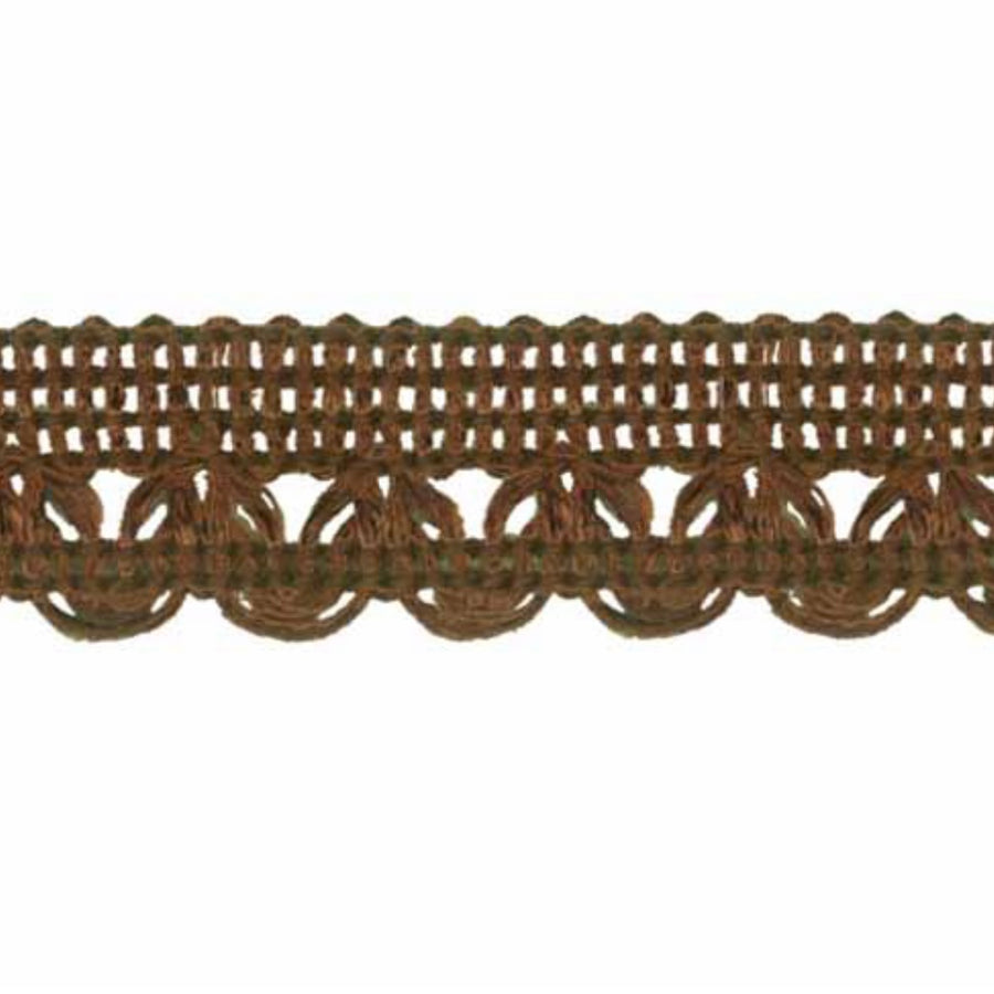 Knit Scroll - 13mm - By the Yard - Black