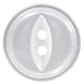Plastic 2-Hole Button - 12mm / 20L - White - 4 count