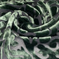 Burnout Silk Chiffon - Green