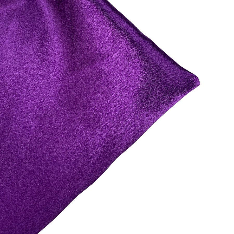 Polyester Crepe Back Satin - 58” - Purple