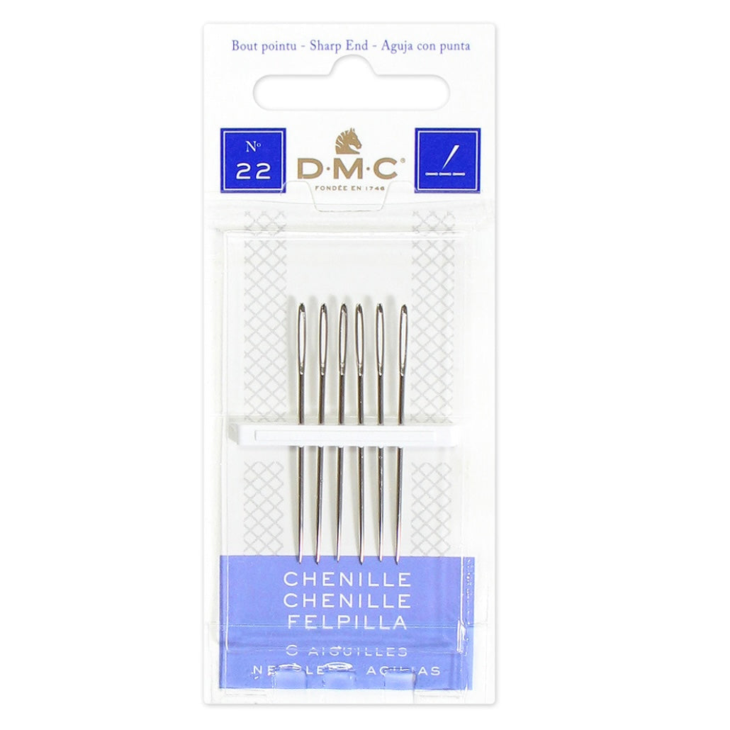 DMC #1768/5 - Chenille Hand Sewing Needles Size 24
