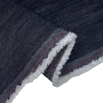 Stretch Cotton Twill Denim - 10oz - Black