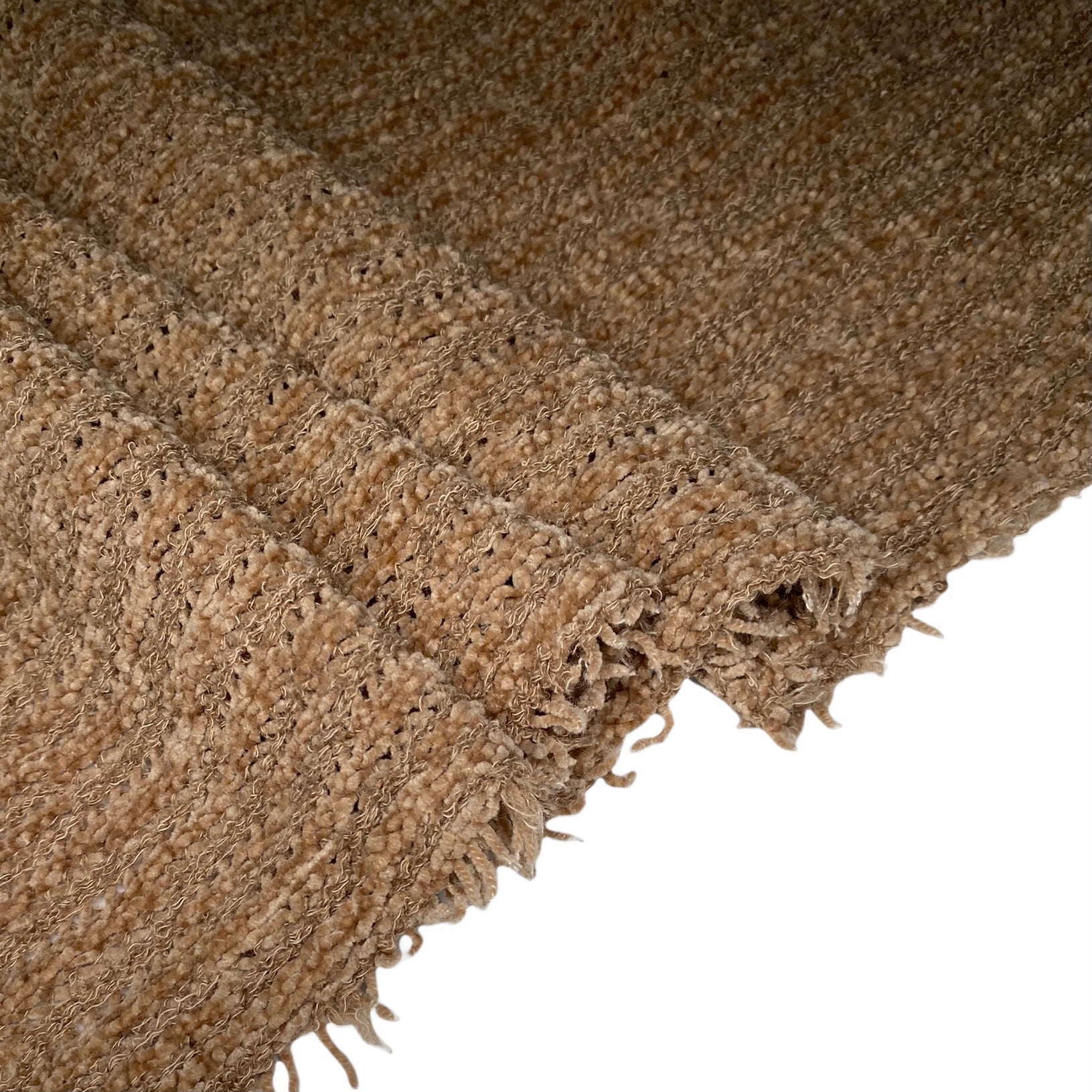 Chenille Polyester Knit - Brown