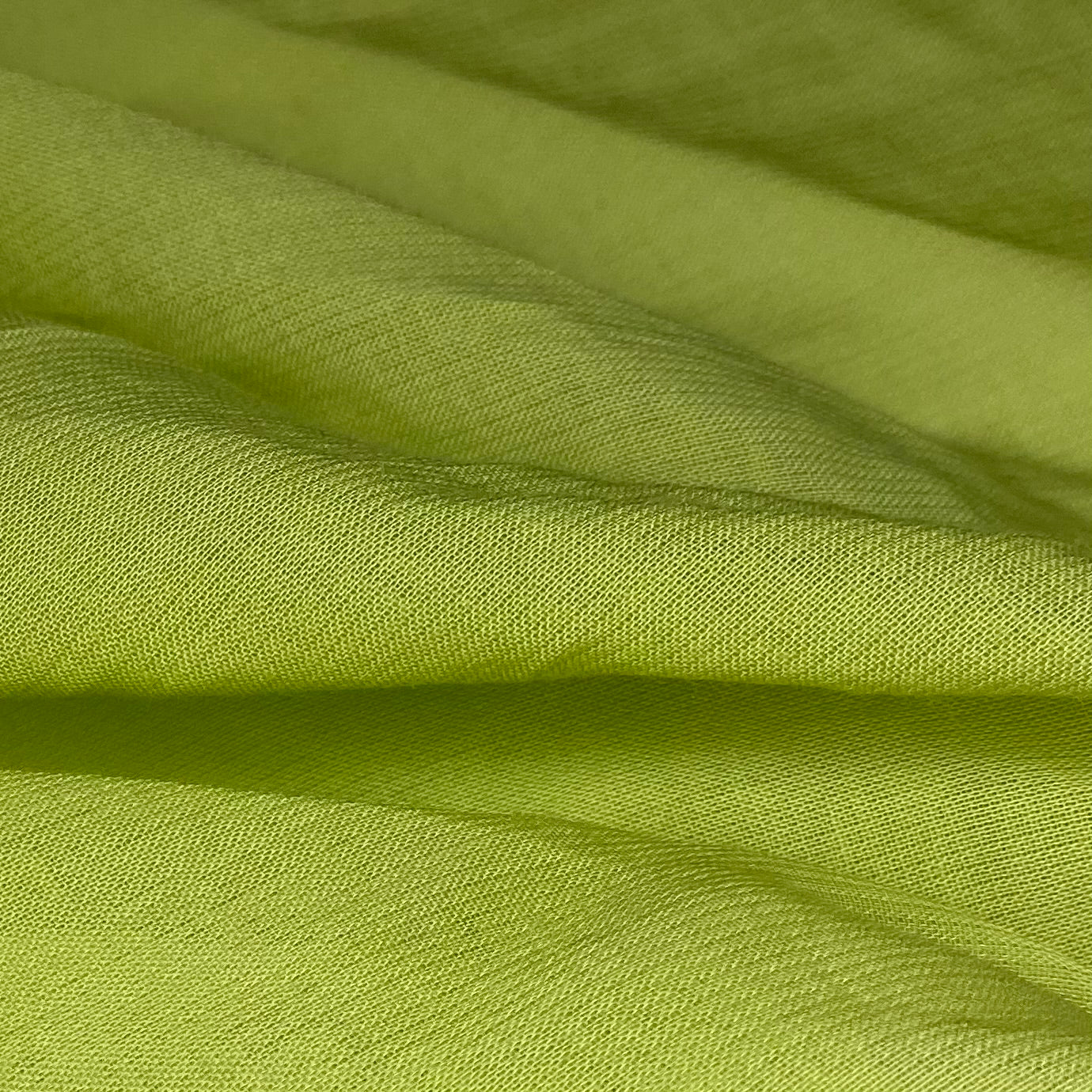 Cotton/Silk Voile -  Green Apple