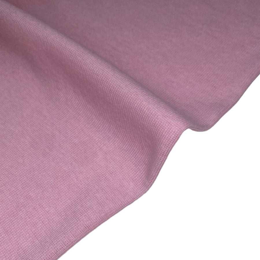 Cotton Tubular Rib Knit - Light Pink