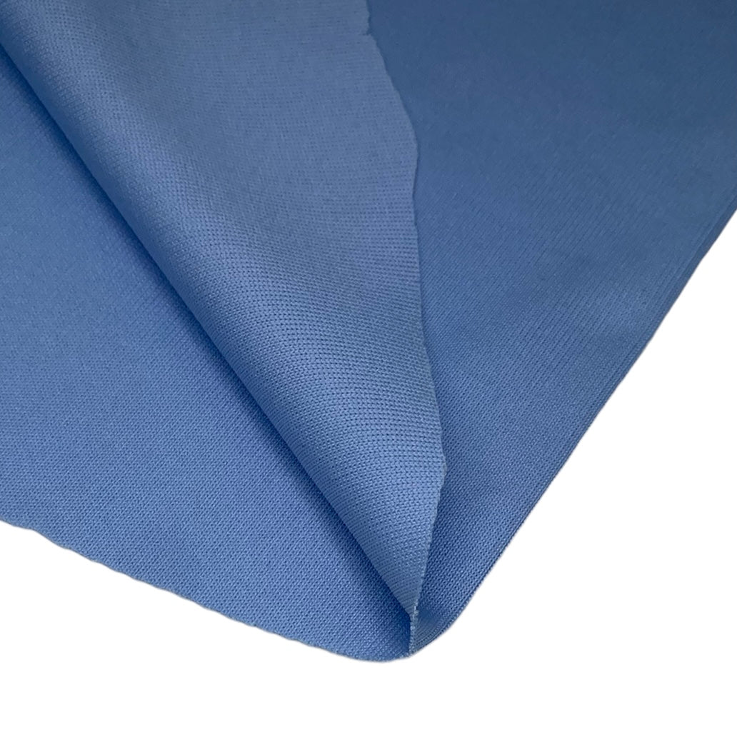 Polyester Tubular Rib Knit - Light Blue