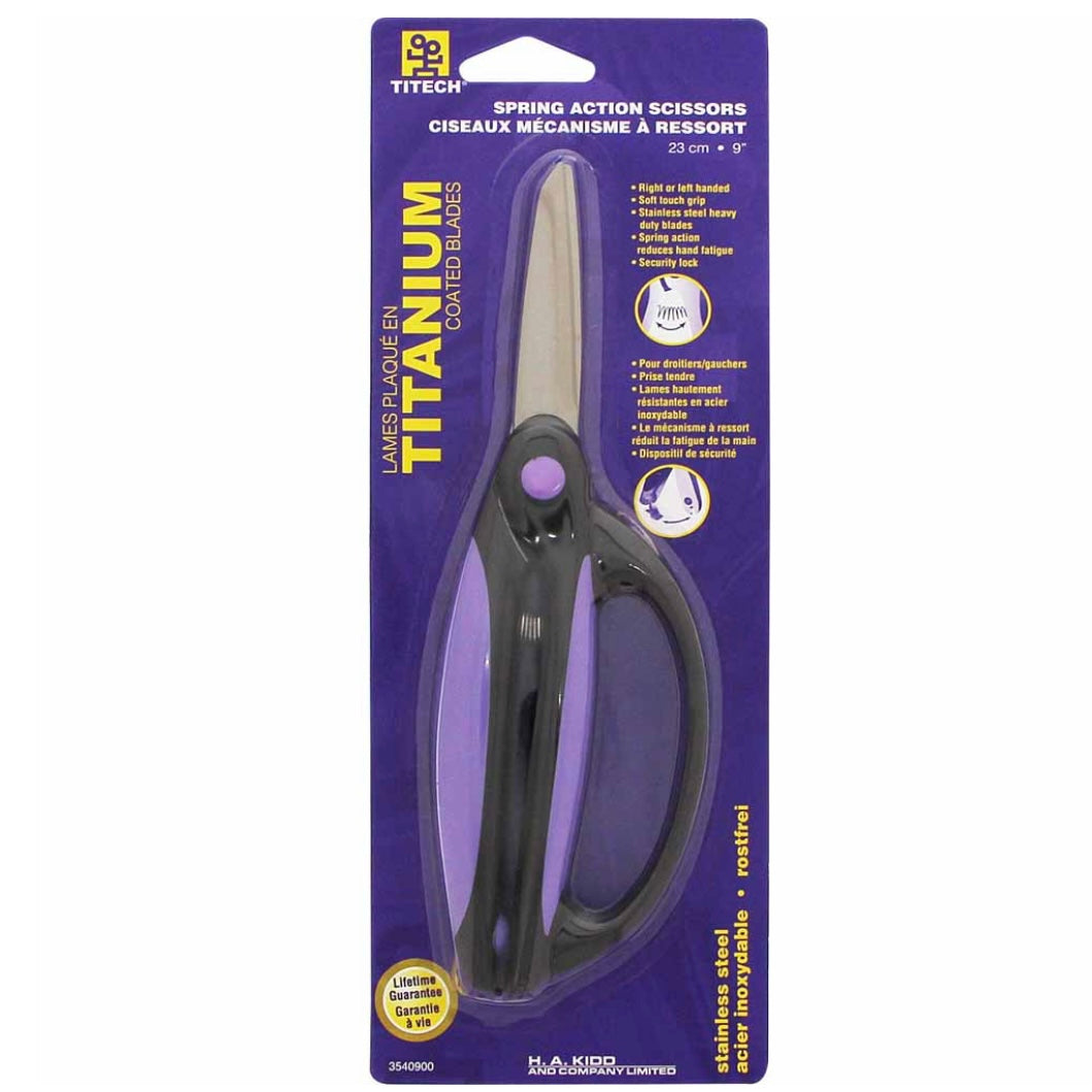Spring Action Scissors - 9″