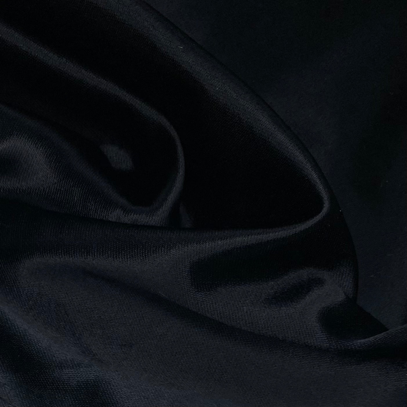 Kasha Satin Lining - Black