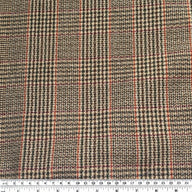 Wool Plaid - Beige/Green/White/Burgundy/Orange