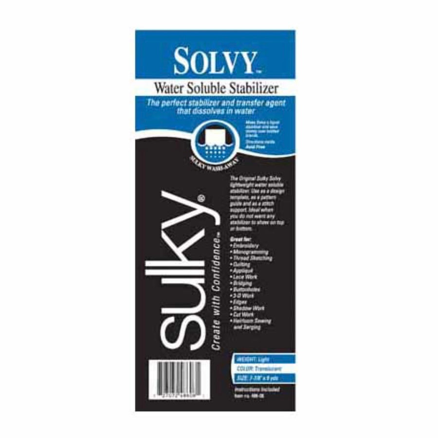 Solvy - White - 20cm x 8.25m (8″ x 9yd) roll