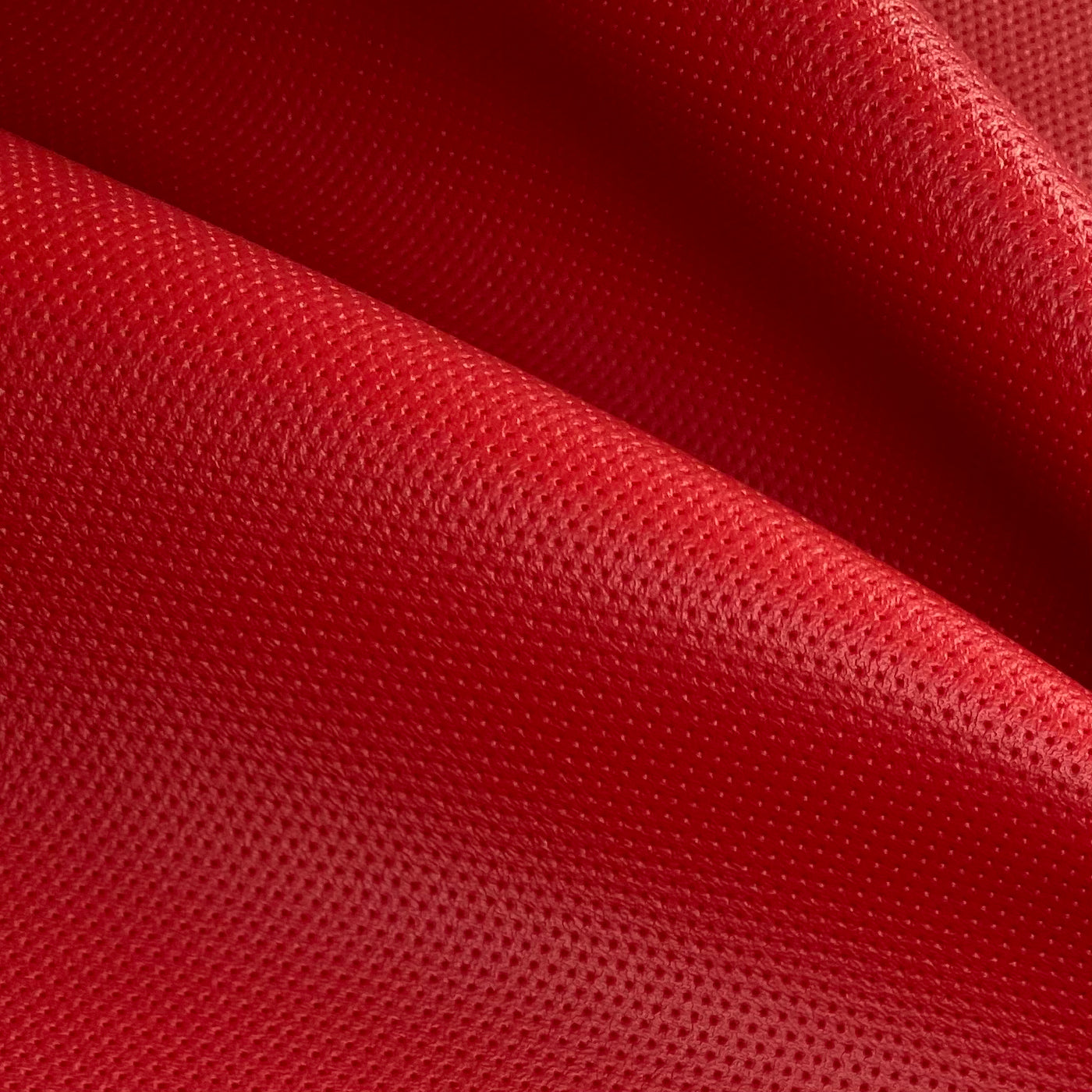 Perforated Look Vinyl - Red
