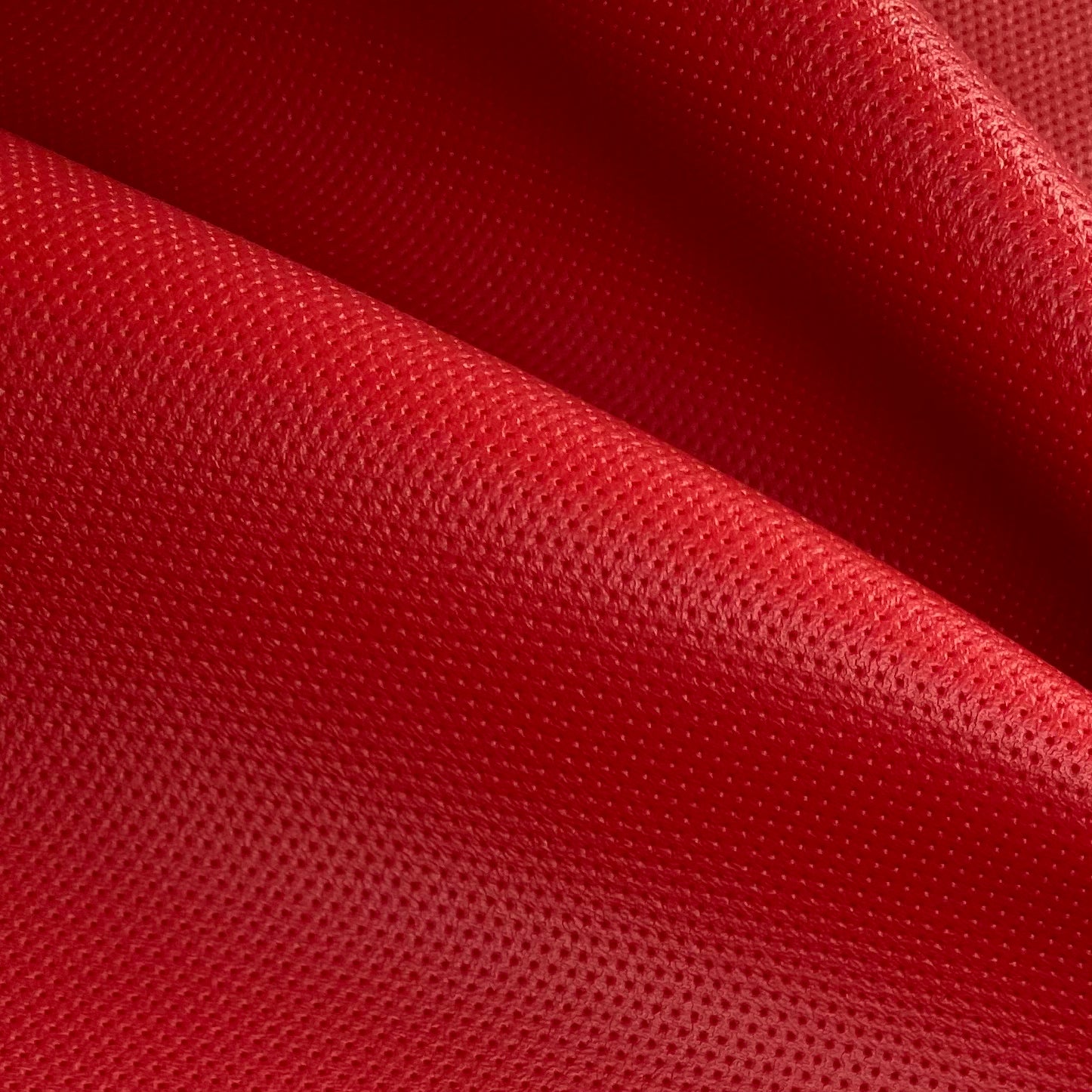 Perforated Look Vinyl - Red