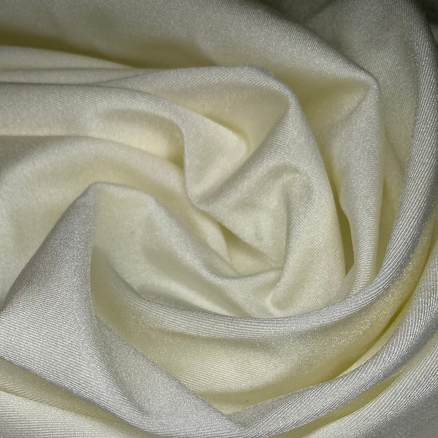 Shimmer Nylon Spandex - Ivory