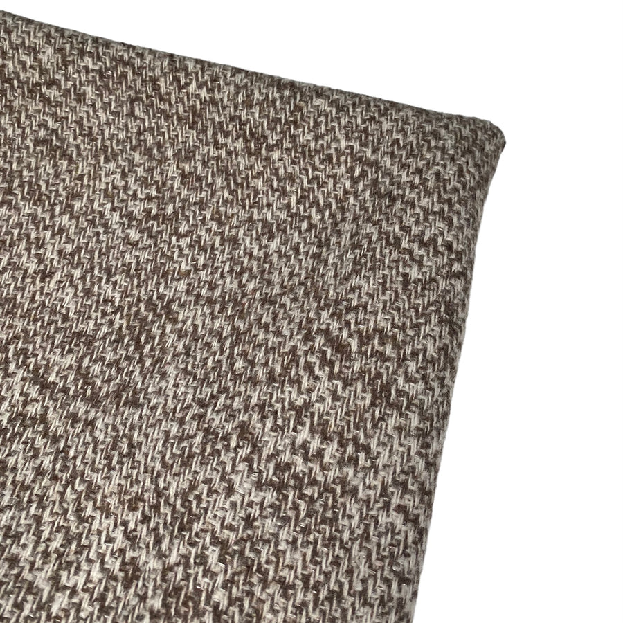 Wool Coating - Beige/Brown