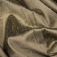 Shot Silk Dupioni - Dull Gold/Black