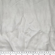 Cotton Corduroy - Wide Wale - White