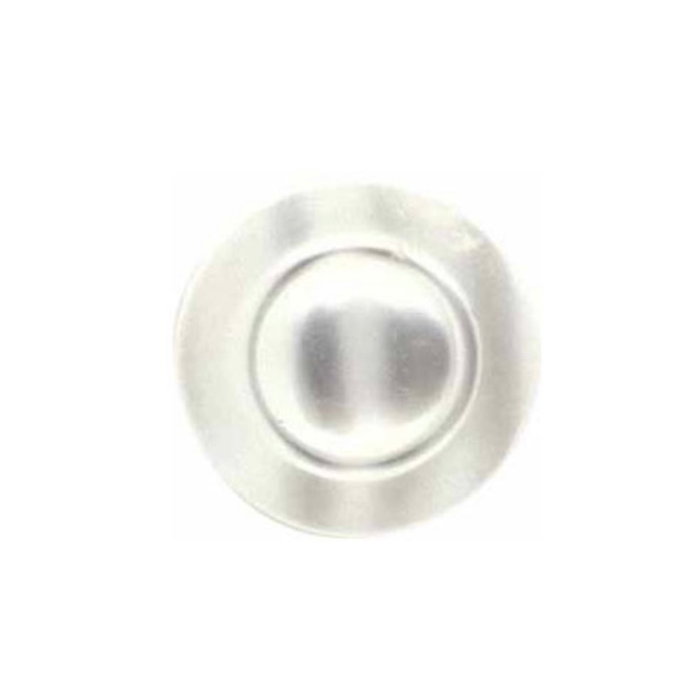 Shank Plastic Button - 11mm / 18L - White -  4 count