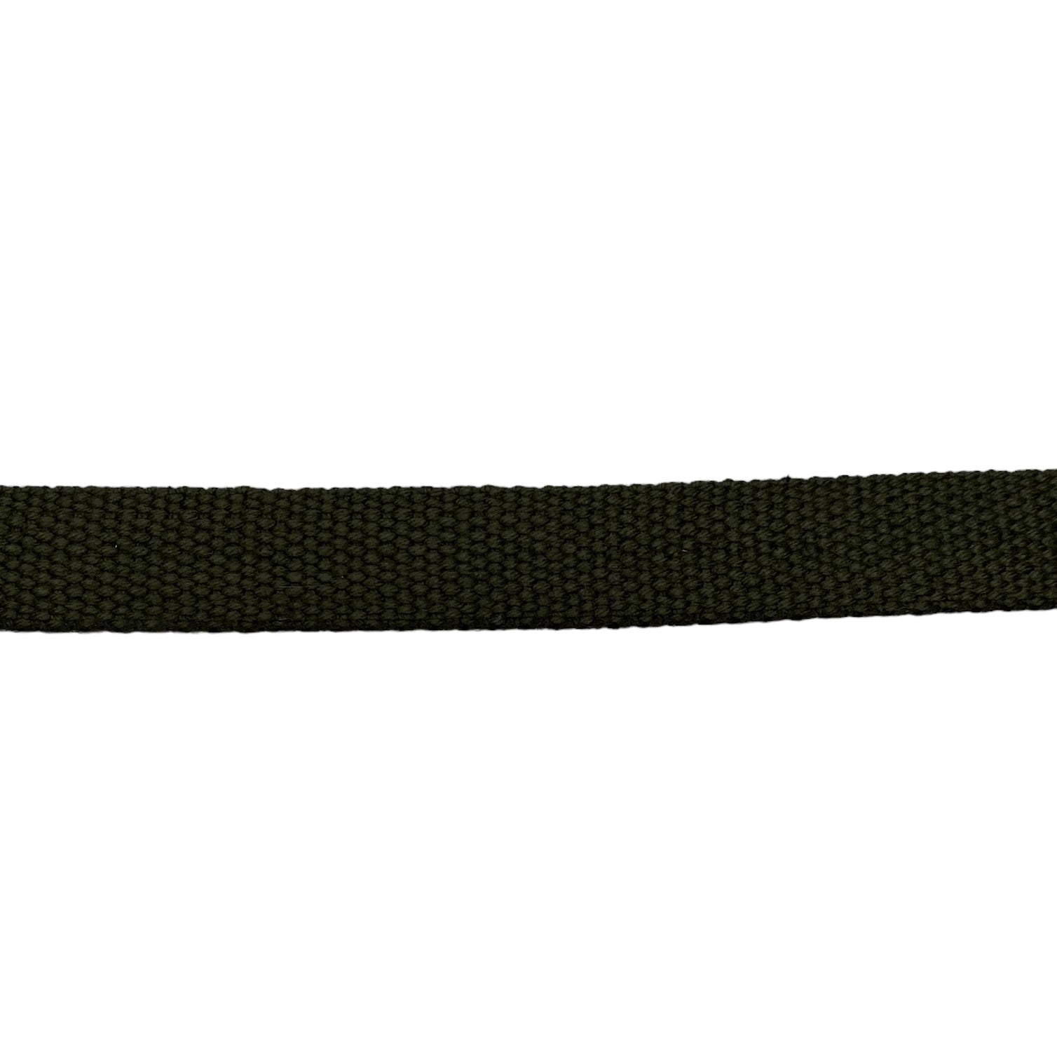 Cotton Webbing - 19mm - Green