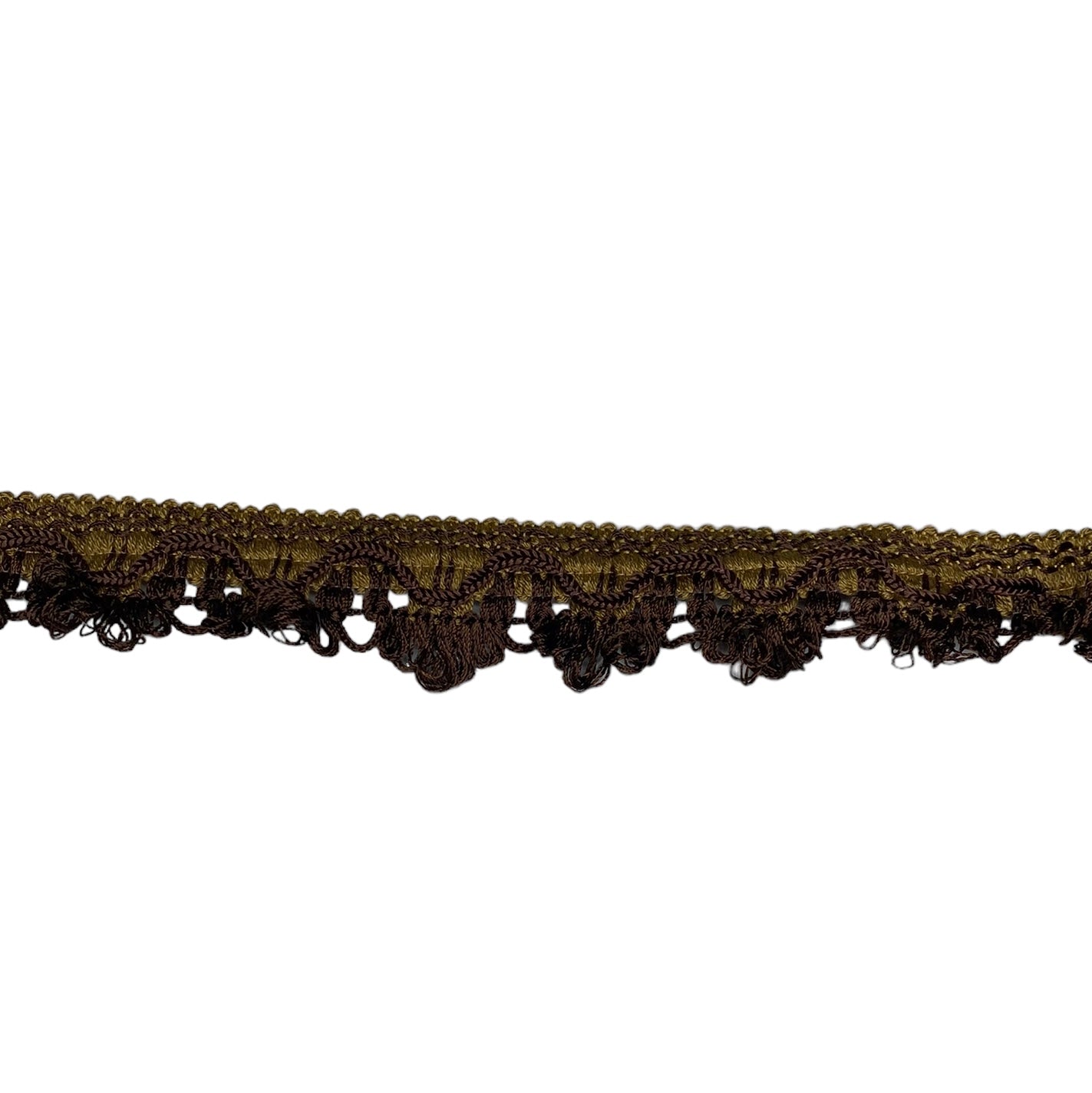 Chintz Decorative Trim - 35mm - Gold/Brown
