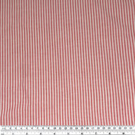 Yarn Dyed - Striped Cotton - Pink/White