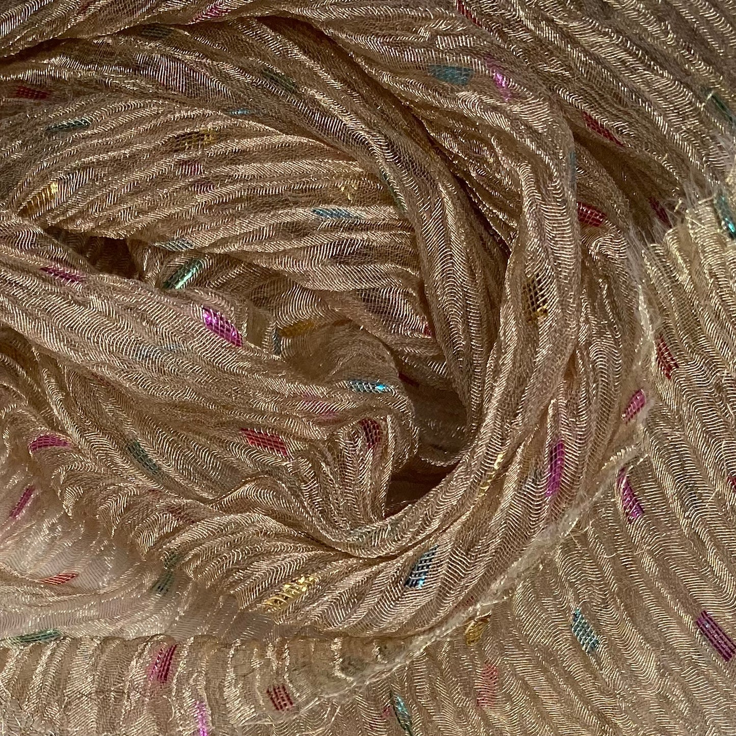 Metallic Silk Organza - Gold