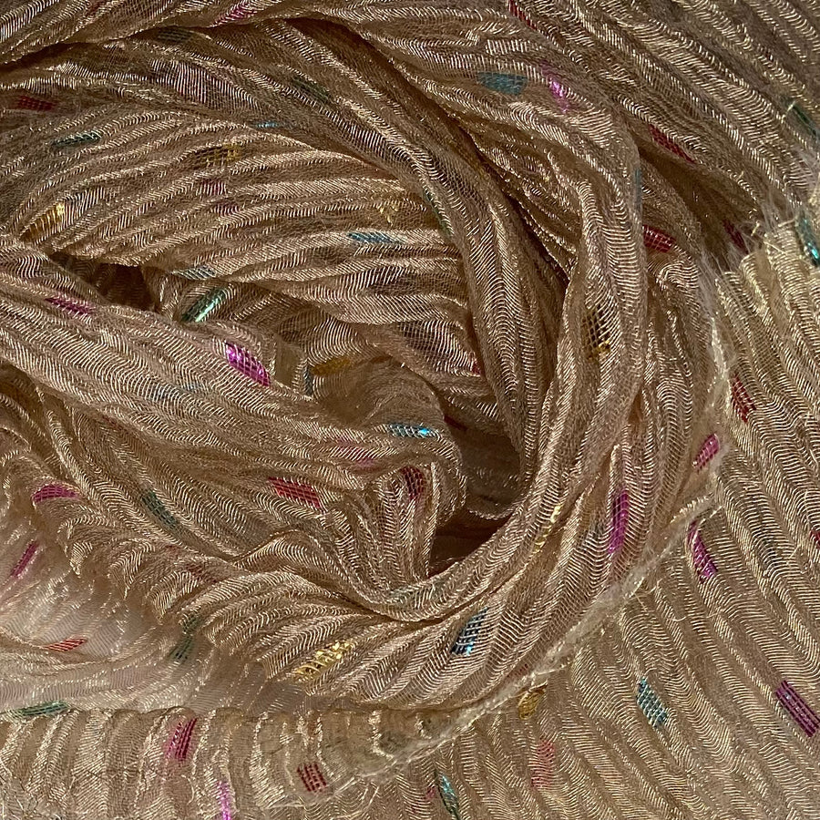 Metallic Silk Organza - Gold