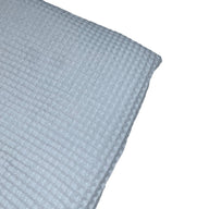 Waffle Weave Cotton - Unwashed - 44” - Black