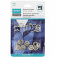 Pearl Snaps - 11.5mm (1/2″) - Smoke - 6 Sets