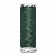 Dekor Metallic Thread - 200m - Dark Green