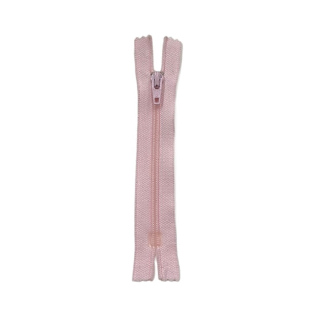 Regular Coil Zipper - YKK - 4” - Light Pink