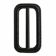 Trench Buckle - 25mm (1″) - Black - 2pcs