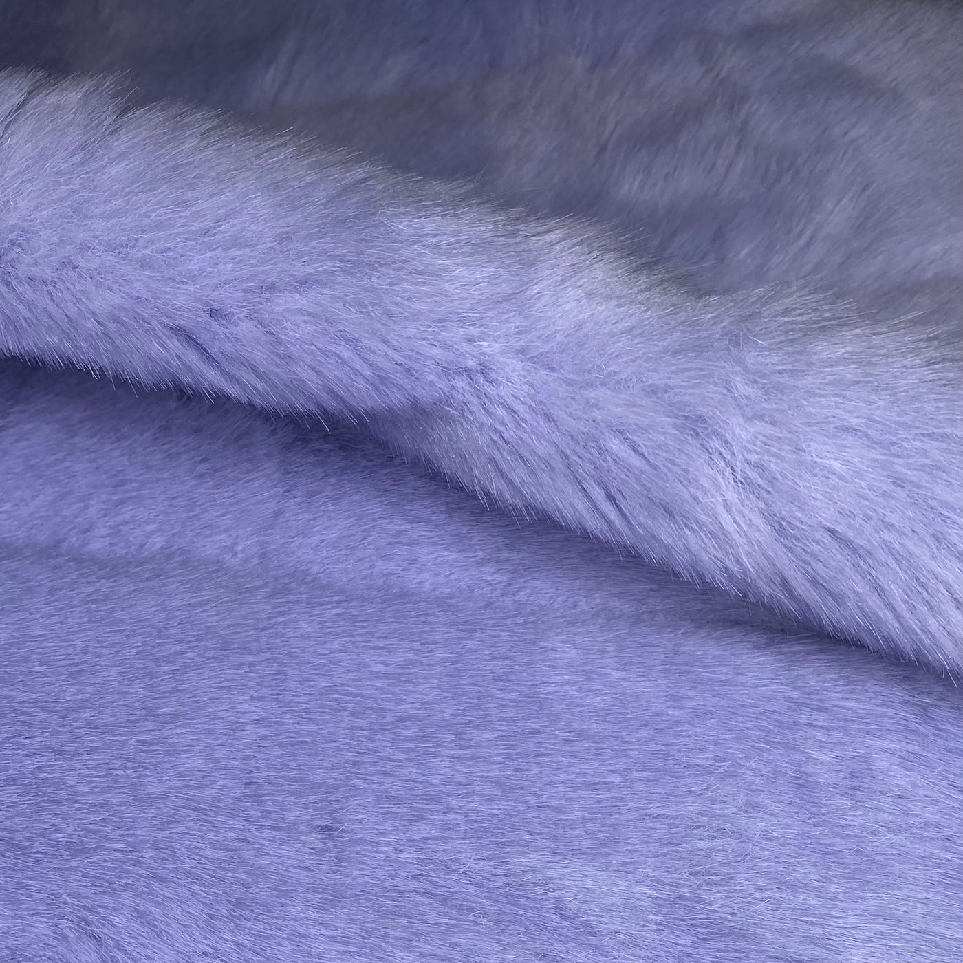 Luxe Striped Faux Fur - Lavender