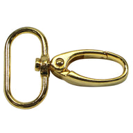 Swivel Clasps - 25mm (1″) - Gold - 2 pcs.