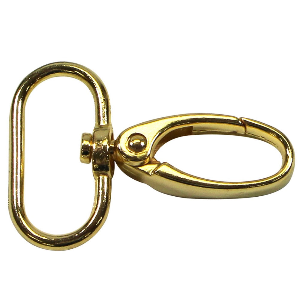 Swivel Clasps - 25mm (1″) - Gold - 2 pcs.