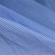 Striped Cotton Shirting - 56” - Blue/White