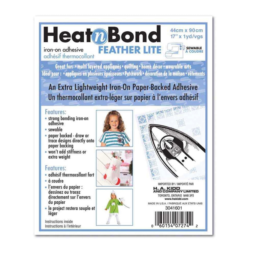 Feather Lite Iron-On Adhesive - 43cm x .9m