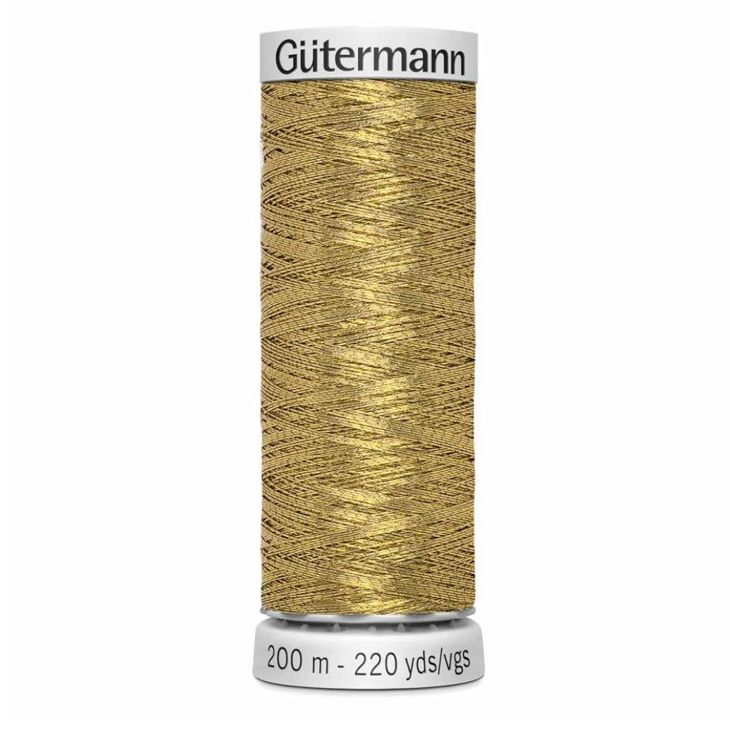 Dekor Metallic Thread - 200m - Brilliant Pink