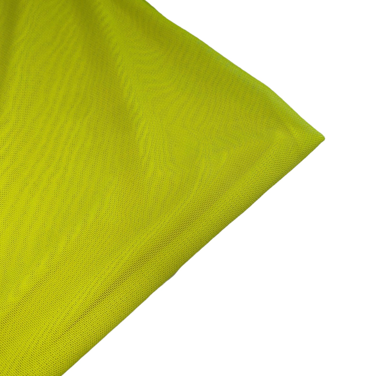 Stretch Nylon Mesh - Bright Yellow