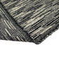 Patterned Upholstery - Designer Remnant - Black/Ivory