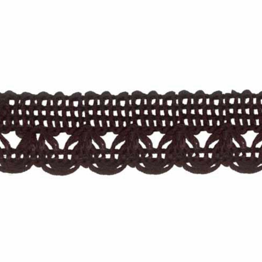 Knit Scroll - 13mm - By the Yard - Black
